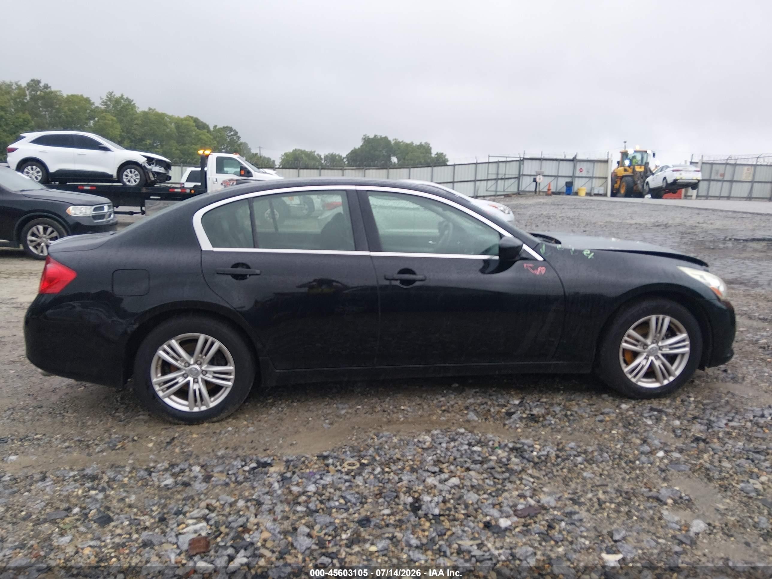 2013 Infiniti G37x Black vin: JN1CV6AR1DM766819