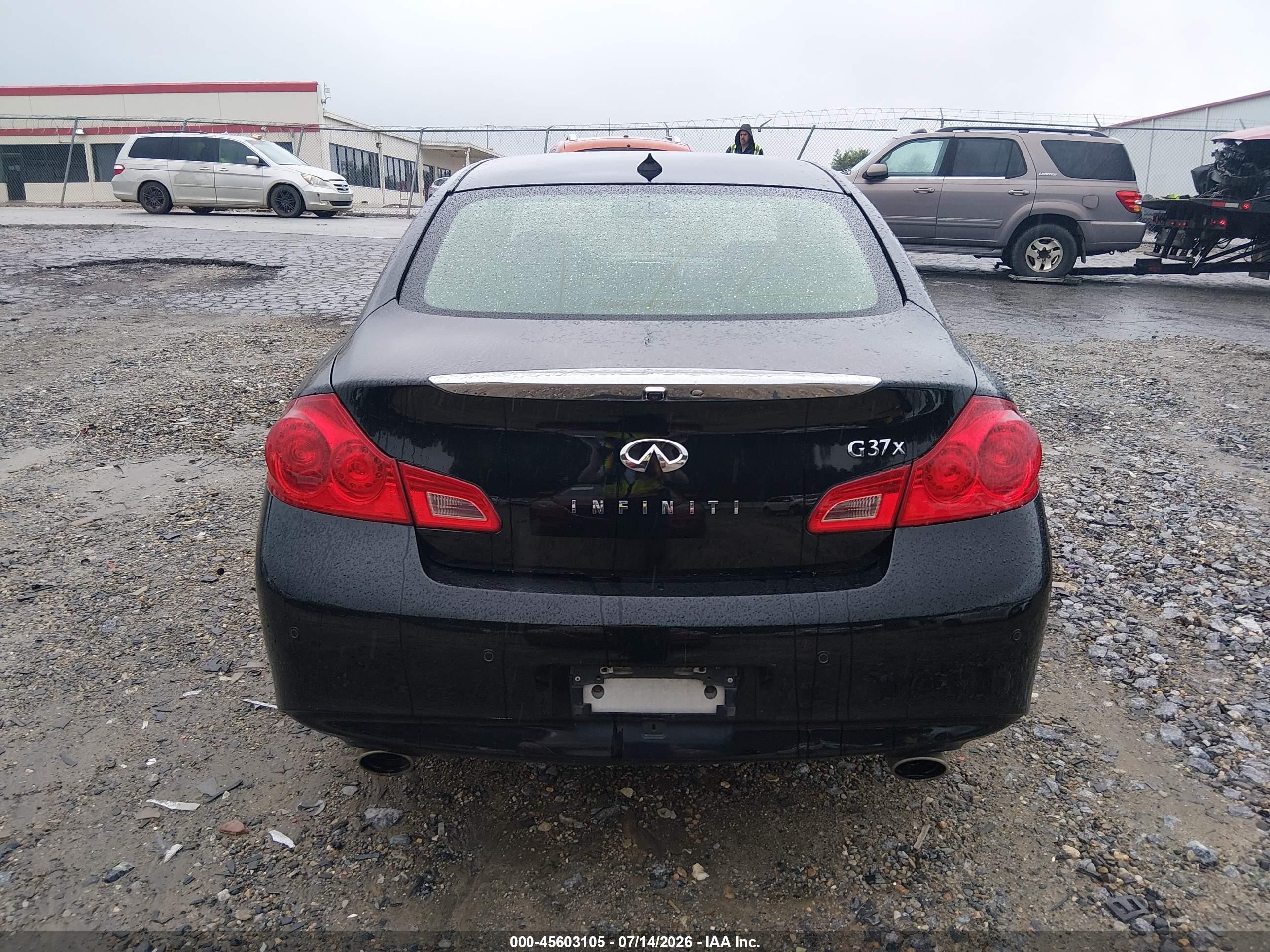 2013 Infiniti G37x Black vin: JN1CV6AR1DM766819