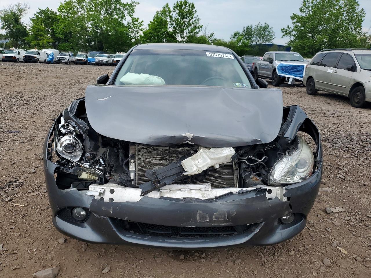 2015 Infiniti Q40 Base Gray vin: JN1CV6AR1FM651348