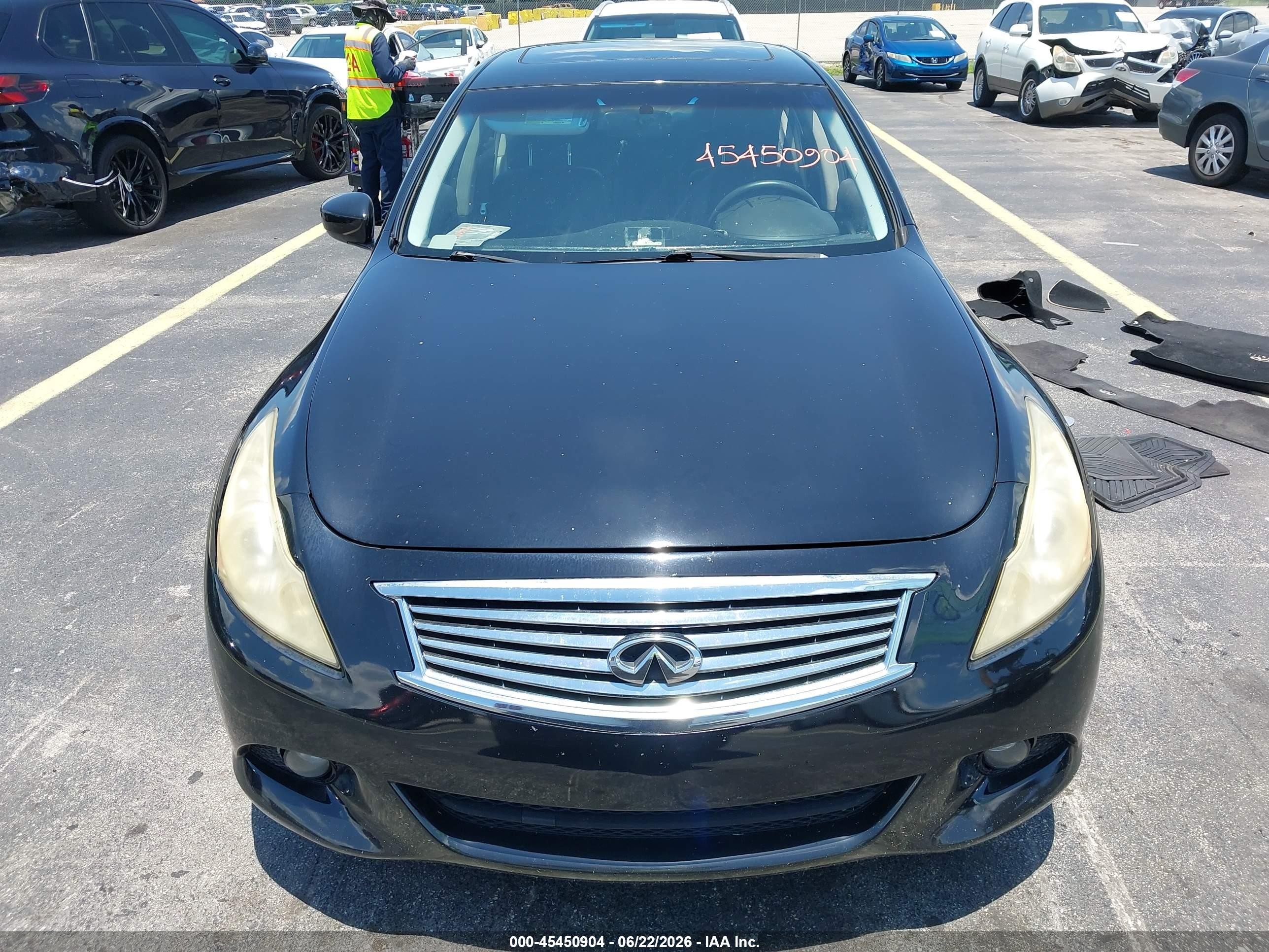 2010 Infiniti G37x   Black vin: JN1CV6AR2AM250027