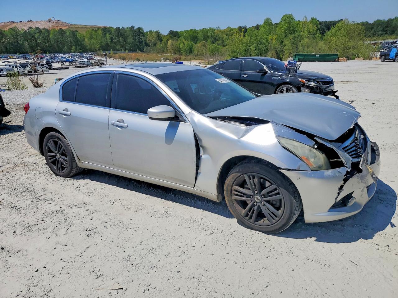 2010 Infiniti G37 Sedan X Silver vin: JN1CV6AR2AM254398
