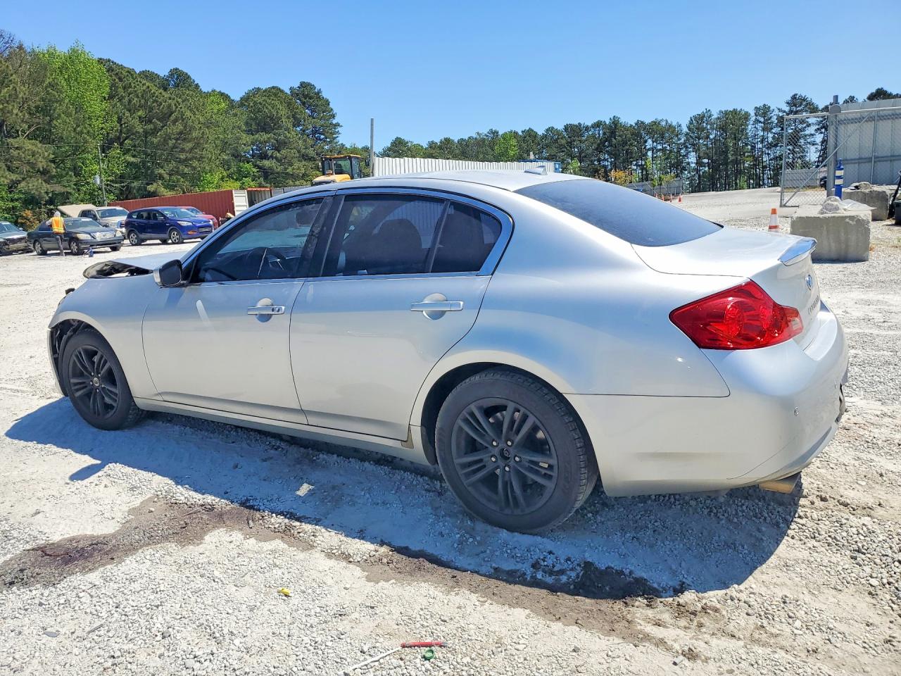 2010 Infiniti G37 Sedan X Silver vin: JN1CV6AR2AM254398