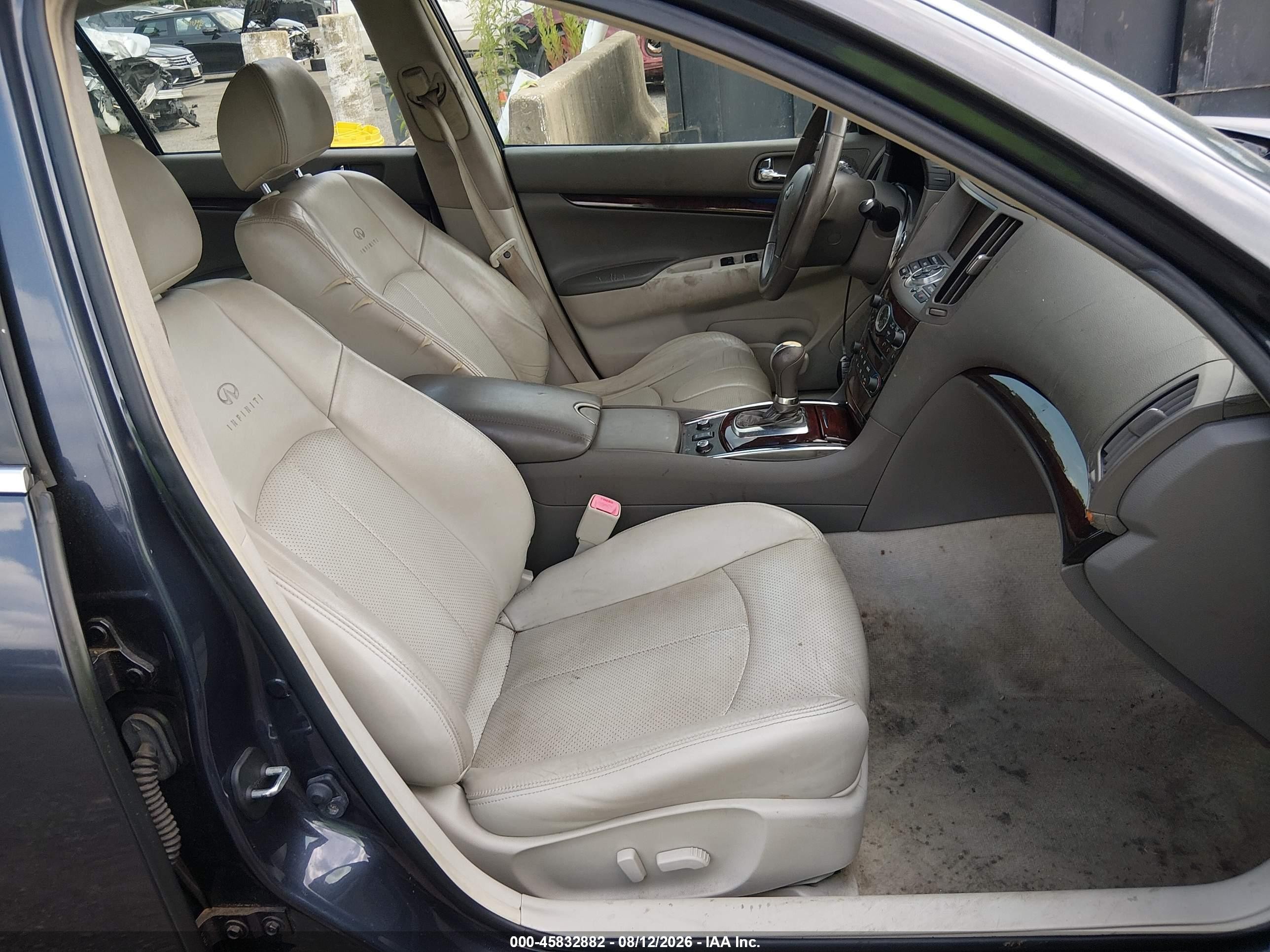 2010 Infiniti G37x Серый vin: JN1CV6AR2AM254661