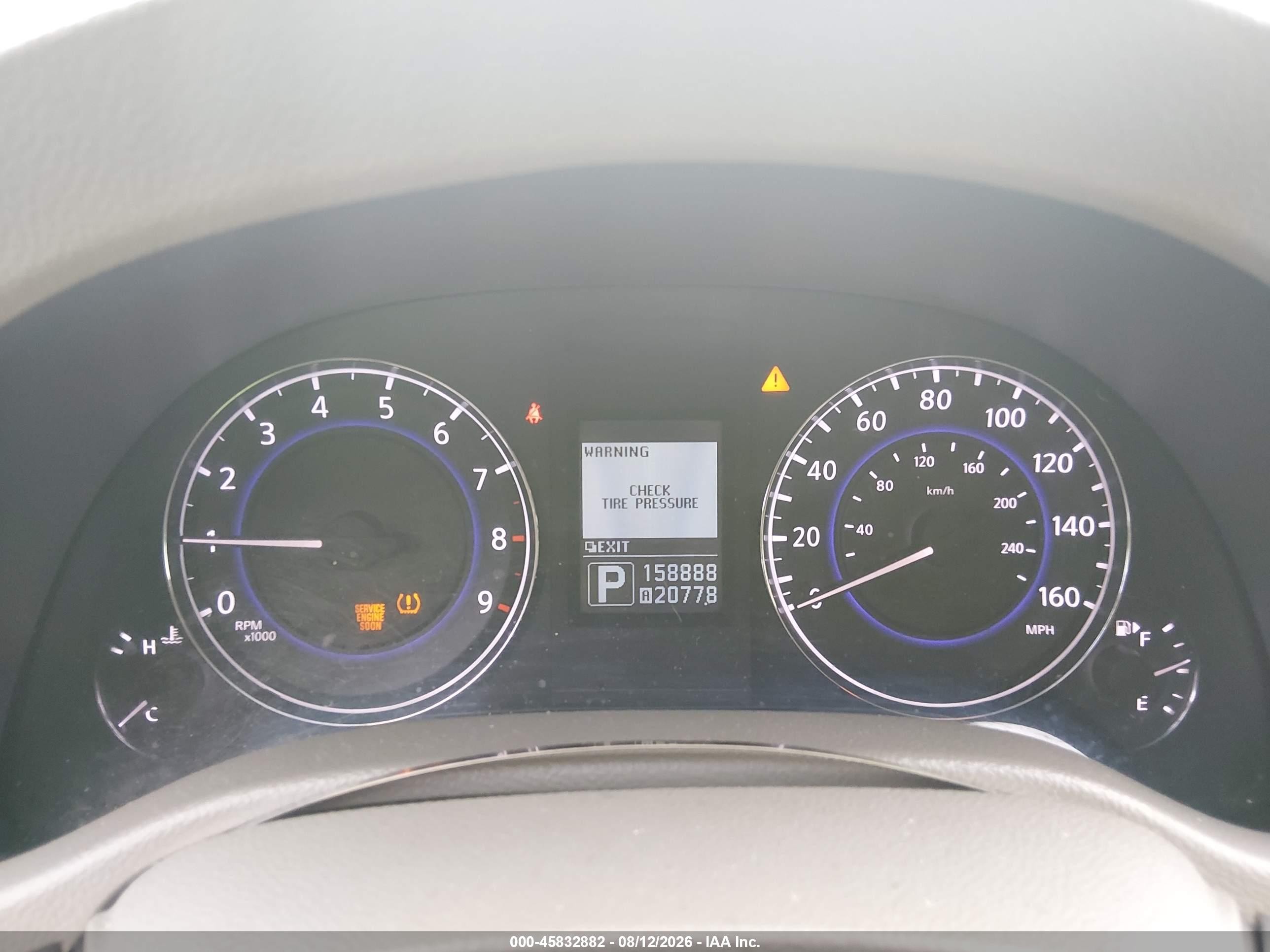 2010 Infiniti G37x Серый vin: JN1CV6AR2AM254661