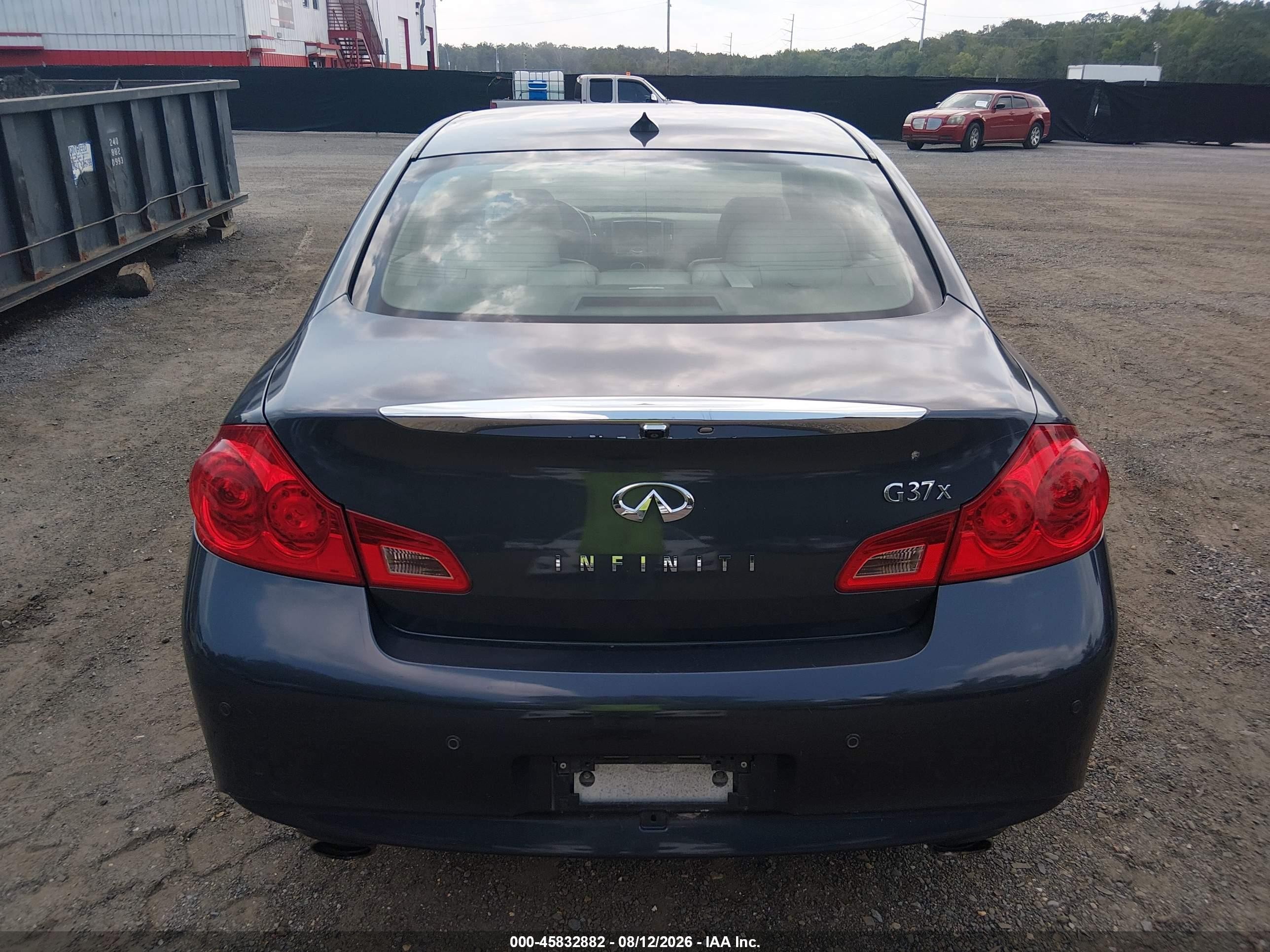 2010 Infiniti G37x Серый vin: JN1CV6AR2AM254661