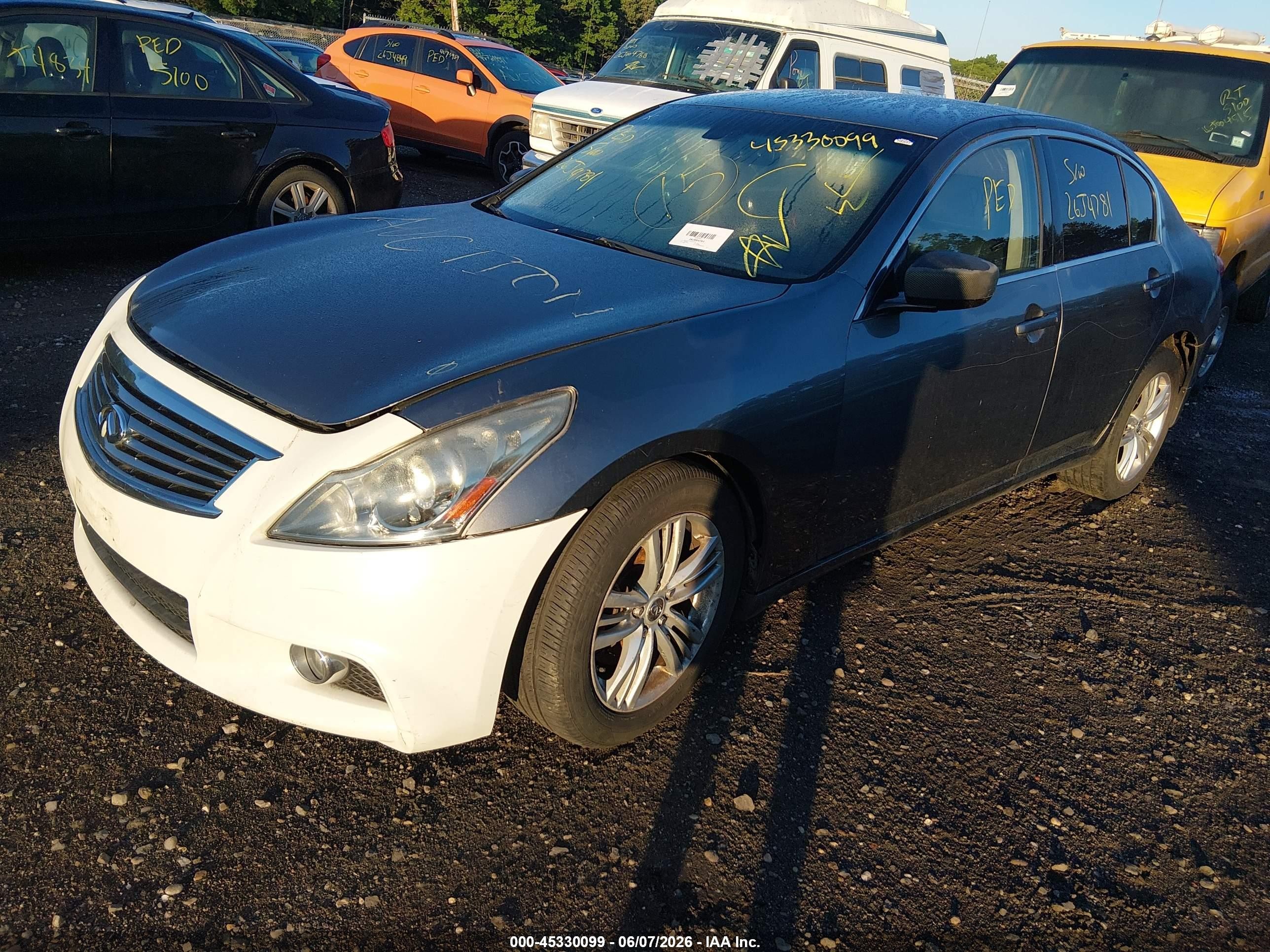 2010 Infiniti G37x   Gray vin: JN1CV6AR2AM454763