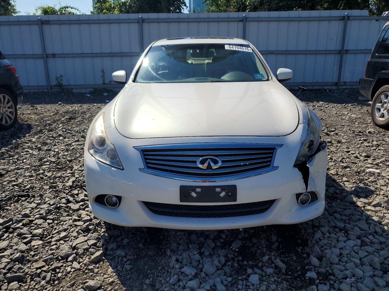 2011 Infiniti G37 Sedan X White vin: JN1CV6AR2BM354664