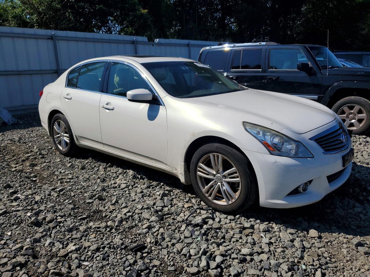 2011 Infiniti G37 Sedan X White vin: JN1CV6AR2BM354664