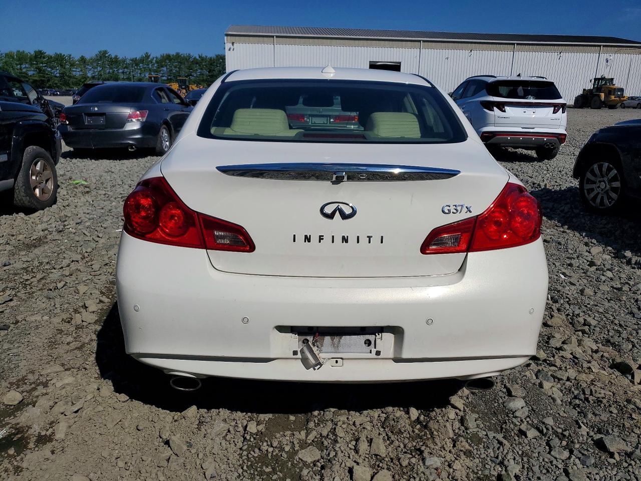 2011 Infiniti G37 Sedan X White vin: JN1CV6AR2BM354664
