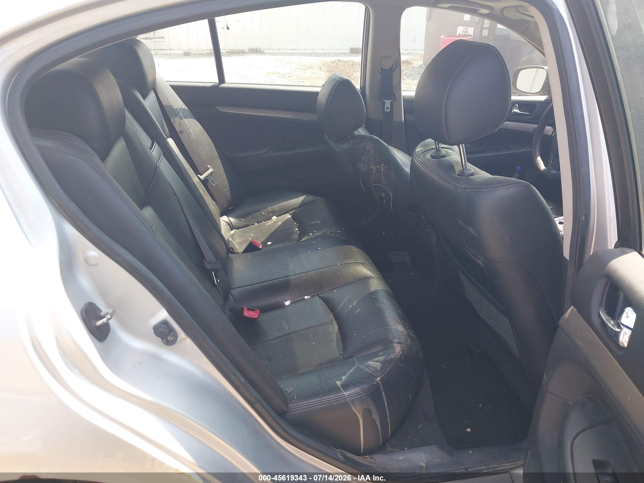 2011 Infiniti G37x   Silver vin: JN1CV6AR2BM355345