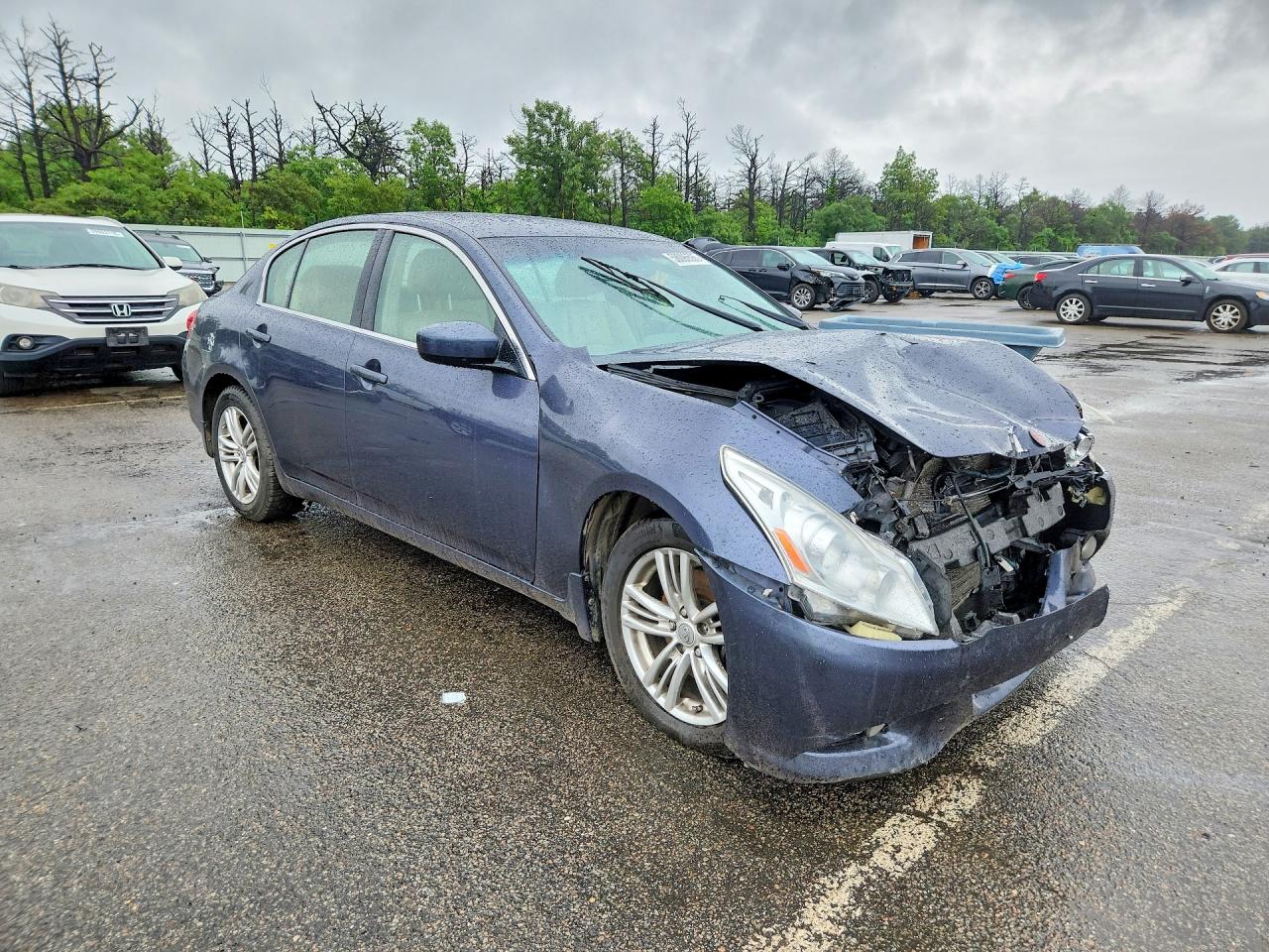 2011 Infiniti G37 Sedan X Серый vin: JN1CV6AR2BM355992