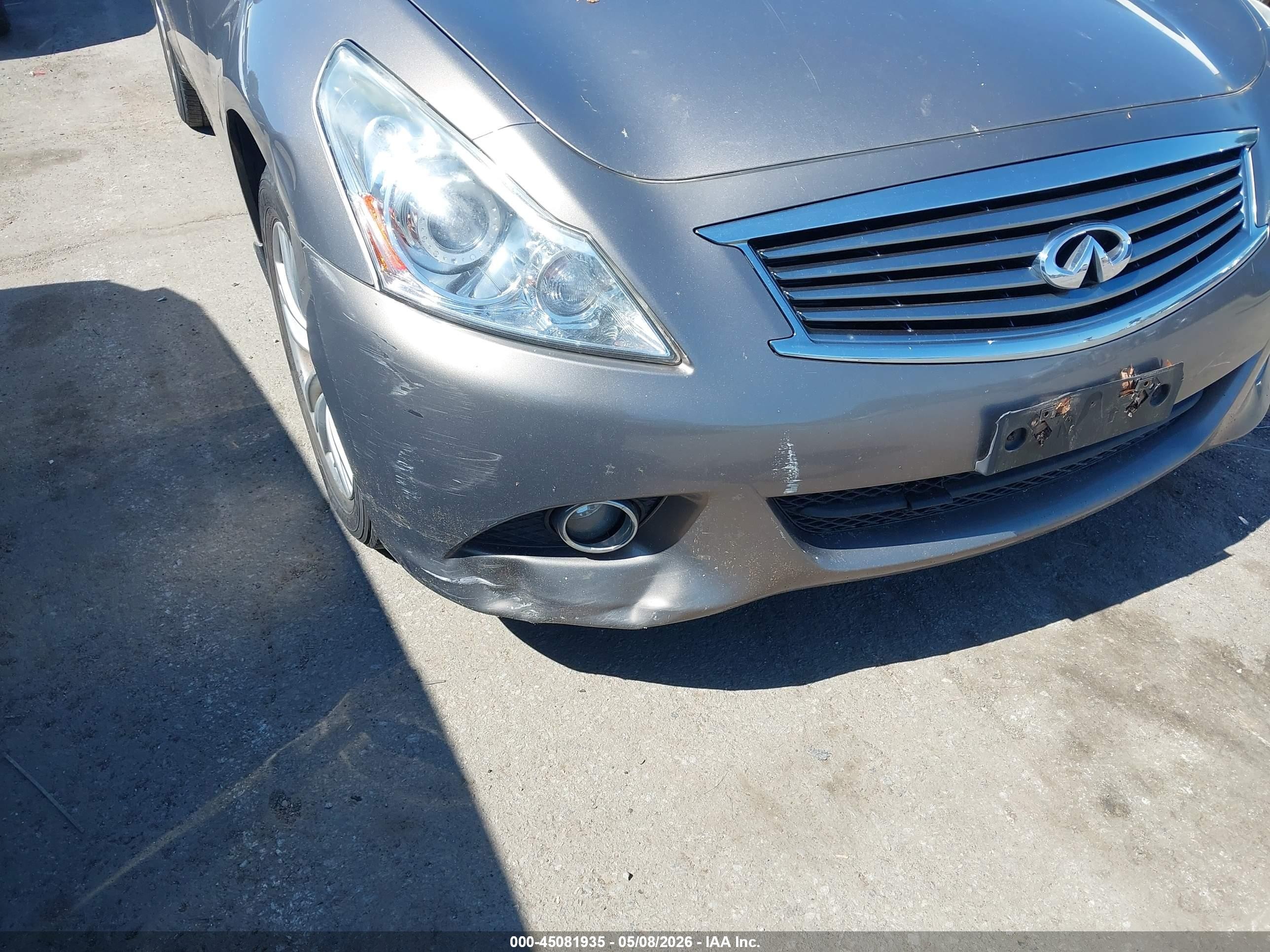 2011 Infiniti G37x Gray vin: JN1CV6AR2BM406472