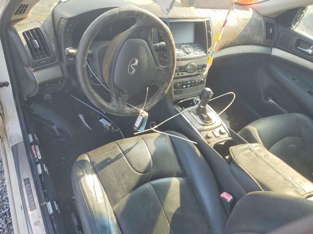 2011 Infiniti G37 Sedan X White vin: JN1CV6AR2BM409534