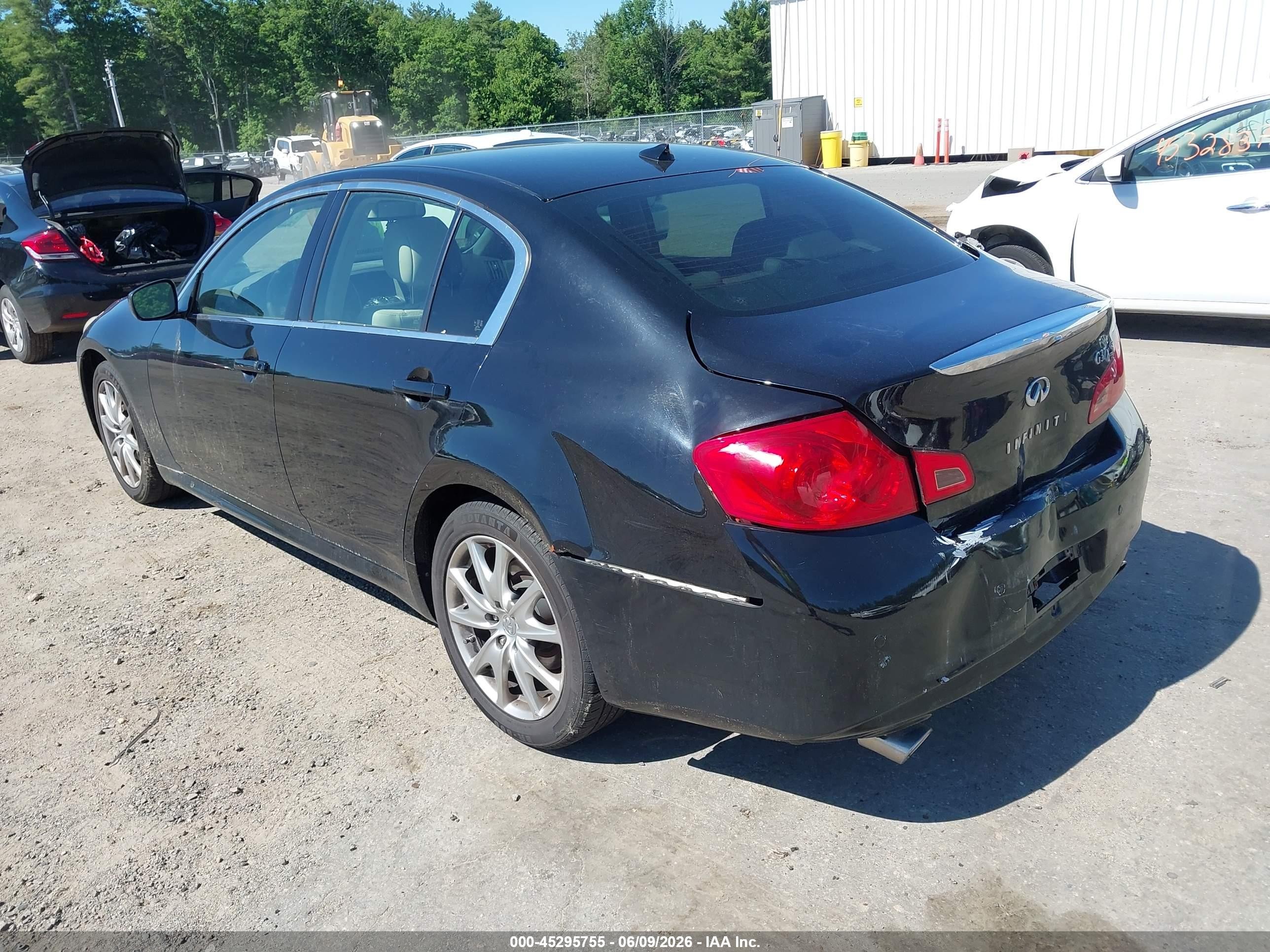 2012 Infiniti G37x   Black vin: JN1CV6AR2CM670955