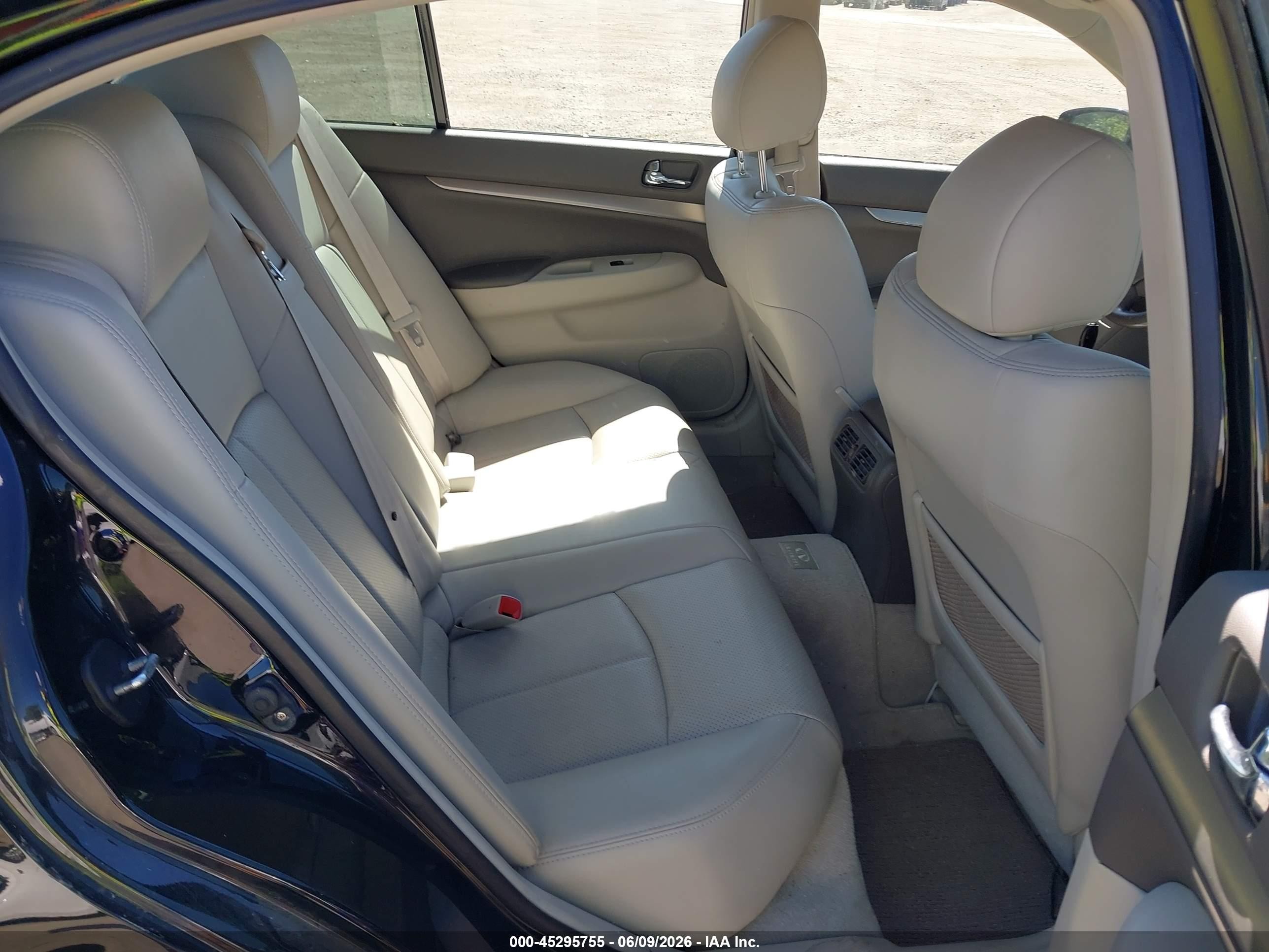 2012 Infiniti G37x   Black vin: JN1CV6AR2CM670955