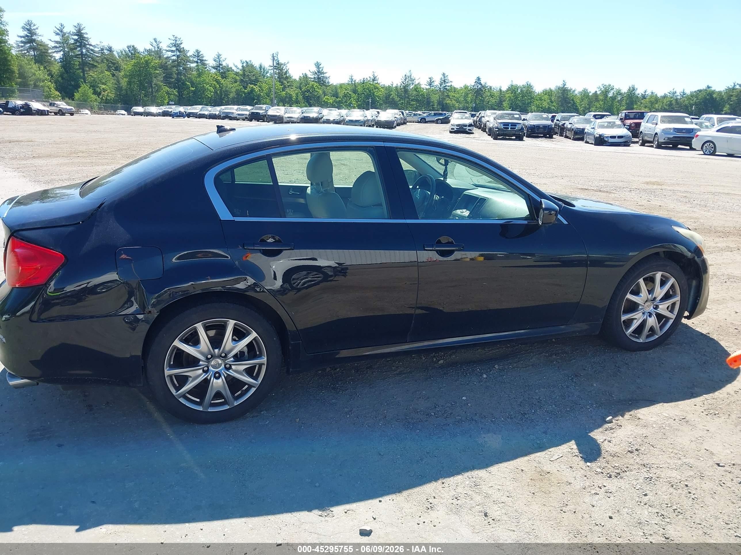 2012 Infiniti G37x   Black vin: JN1CV6AR2CM670955