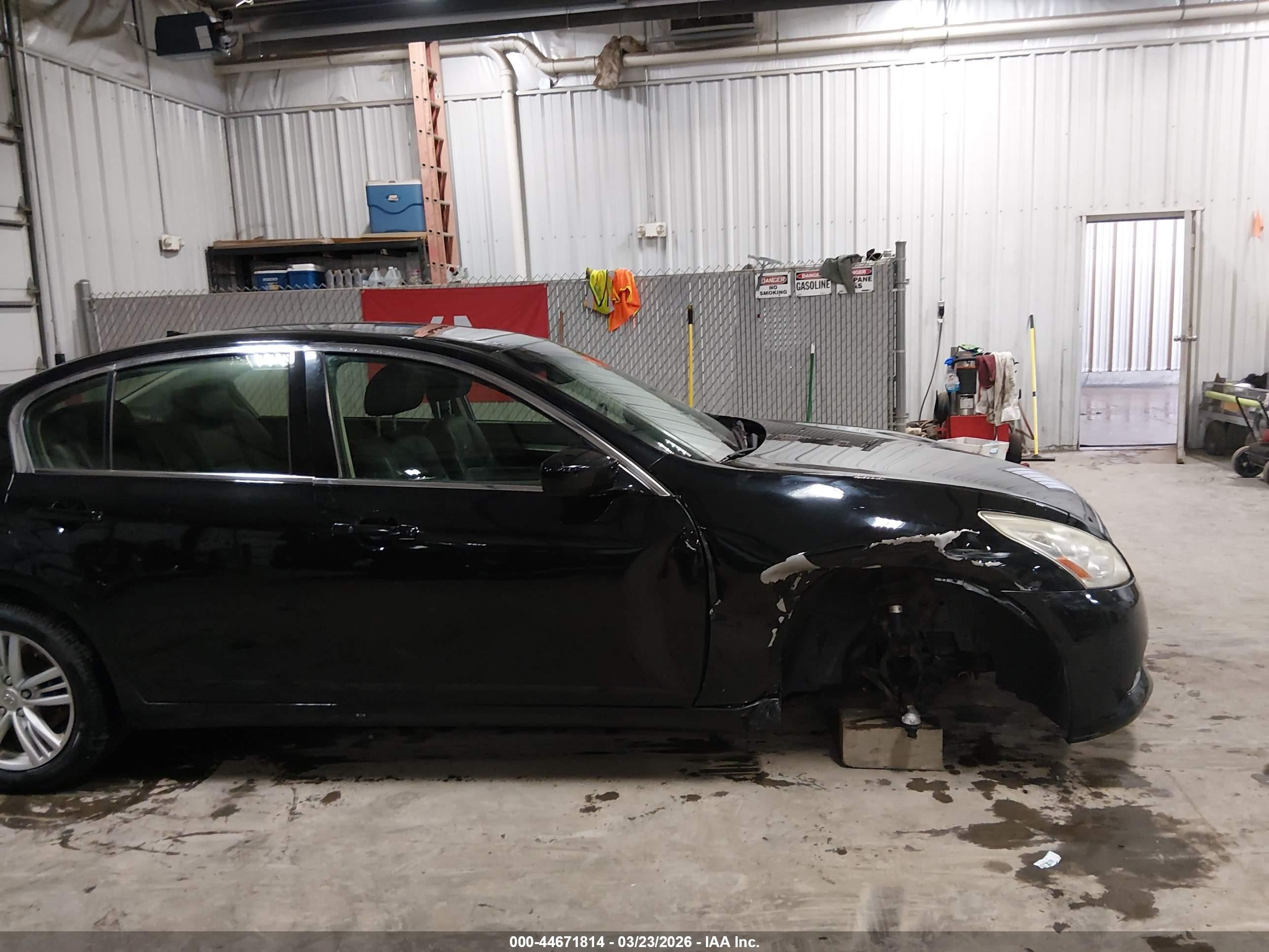 2012 Infiniti G37x   Black vin: JN1CV6AR2CM672043
