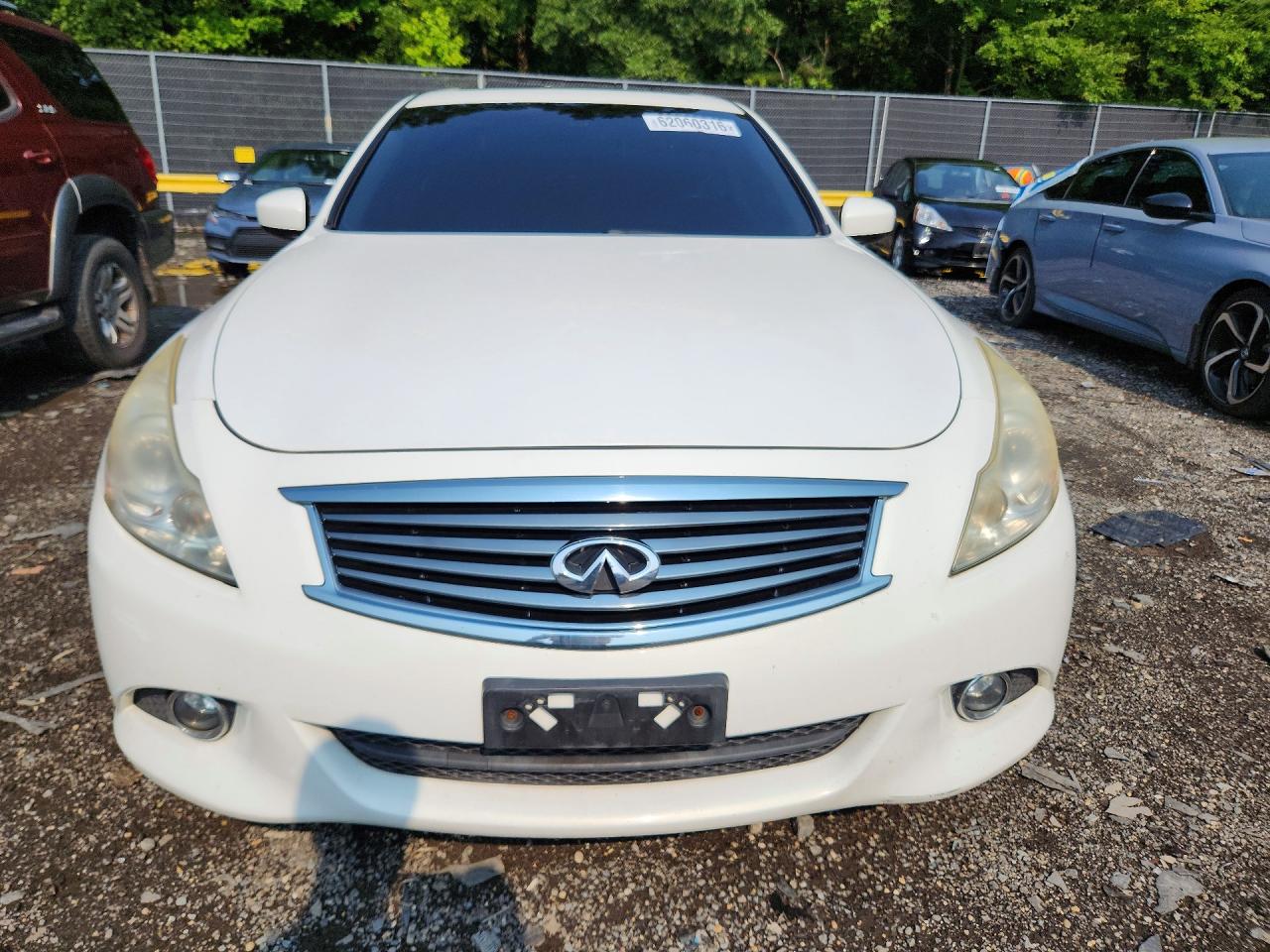 2012 Infiniti G37 Sedan X White vin: JN1CV6AR2CM677825