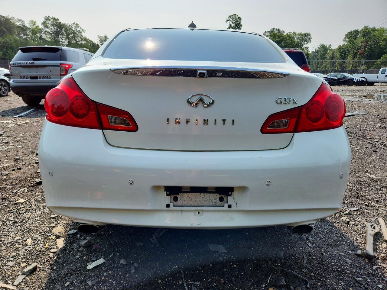 2012 Infiniti G37 Sedan X White vin: JN1CV6AR2CM677825