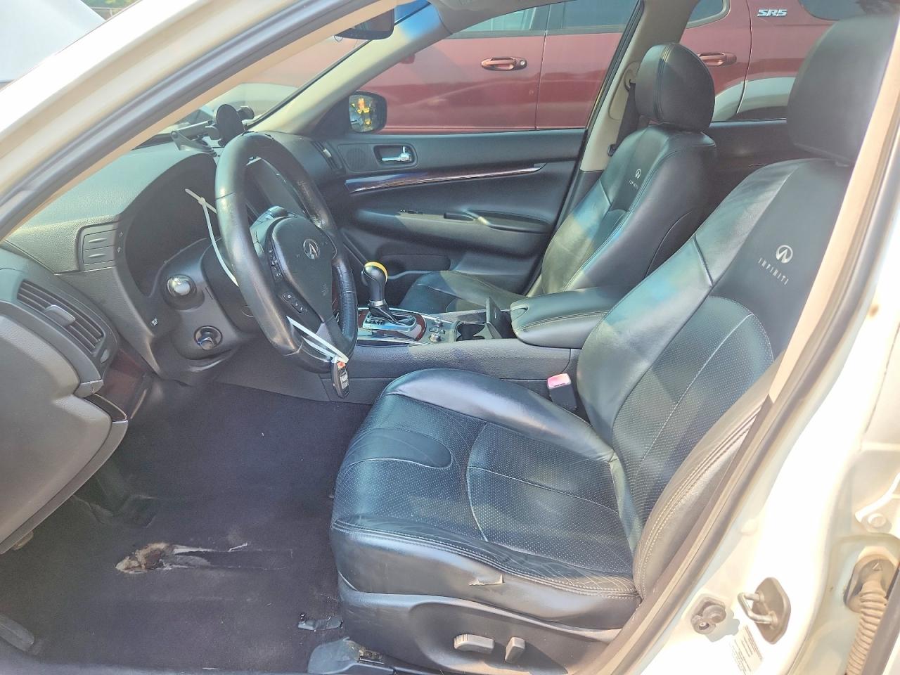 2012 Infiniti G37 Sedan X White vin: JN1CV6AR2CM677825