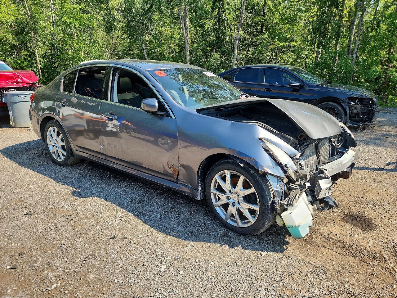 2012 Infiniti G37 X Gray vin: JN1CV6AR2CM678411