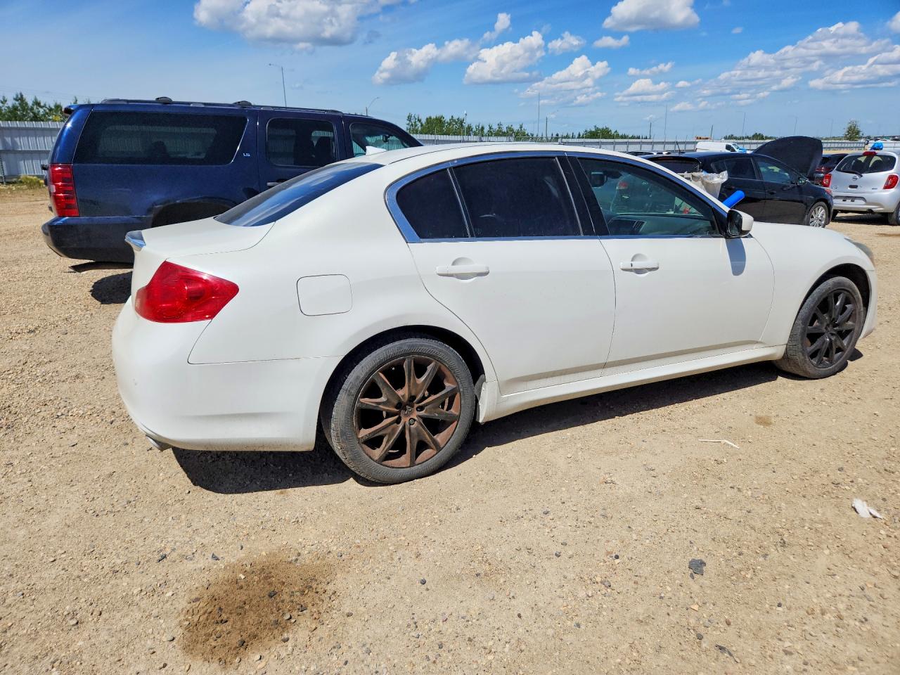 2012 Infiniti G37 Sedan X White vin: JN1CV6AR2CM681454