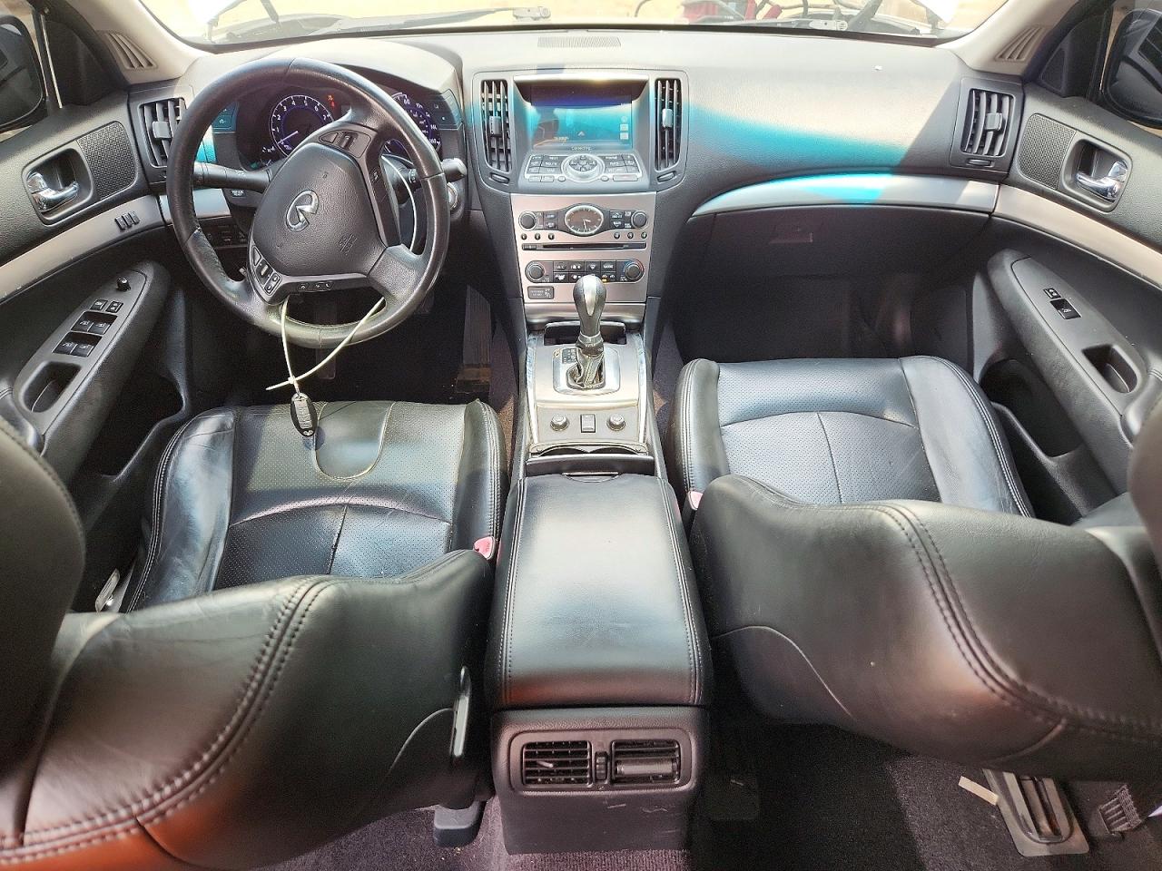 2012 Infiniti G37 Белый vin: JN1CV6AR2CM976375