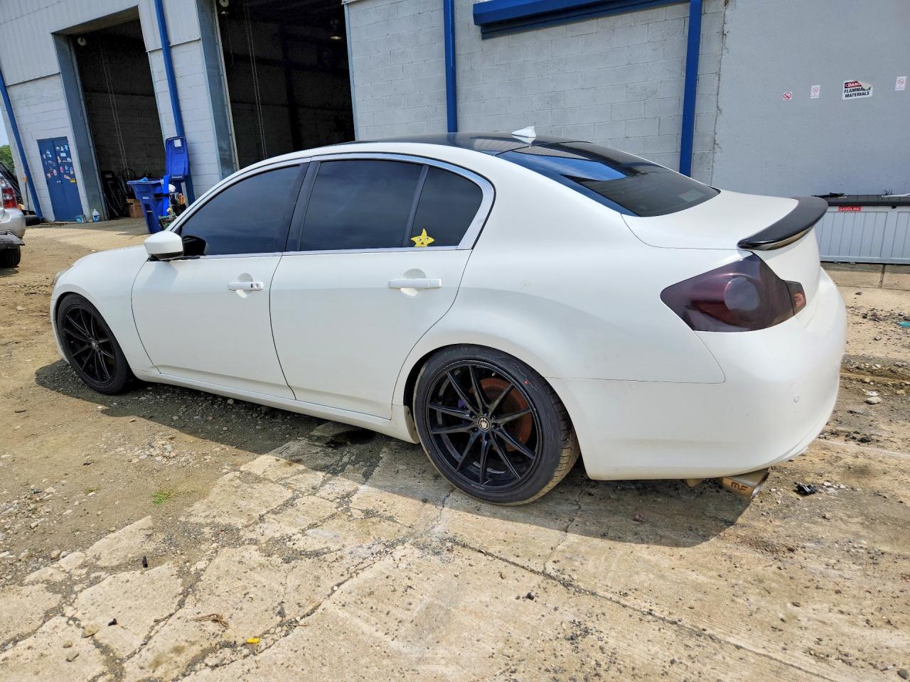 2012 Infiniti G37 Белый vin: JN1CV6AR2CM976375