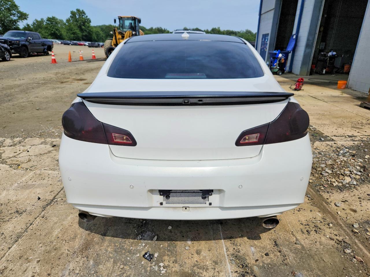2012 Infiniti G37 Белый vin: JN1CV6AR2CM976375
