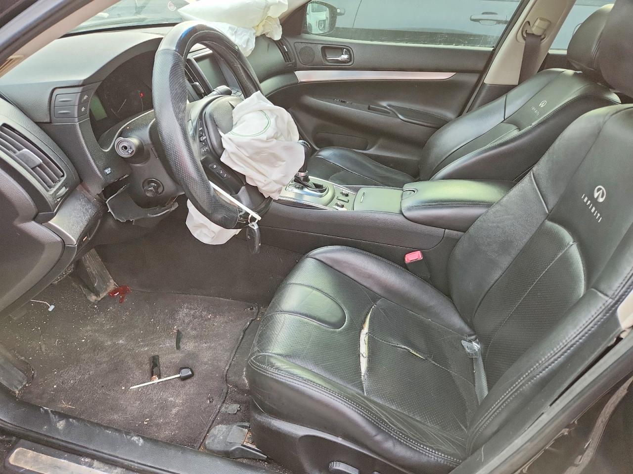 2013 Infiniti G37 Sedan X Черный vin: JN1CV6AR2DM350553