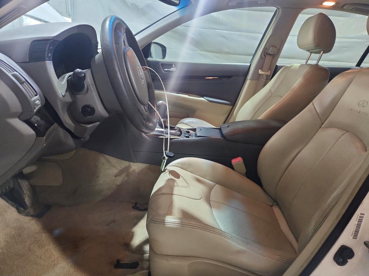 2013 Infiniti G37 Sedan X White vin: JN1CV6AR2DM351797