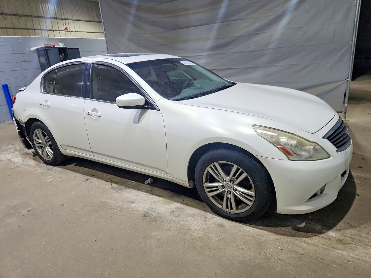 2013 Infiniti G37 Sedan X White vin: JN1CV6AR2DM351797