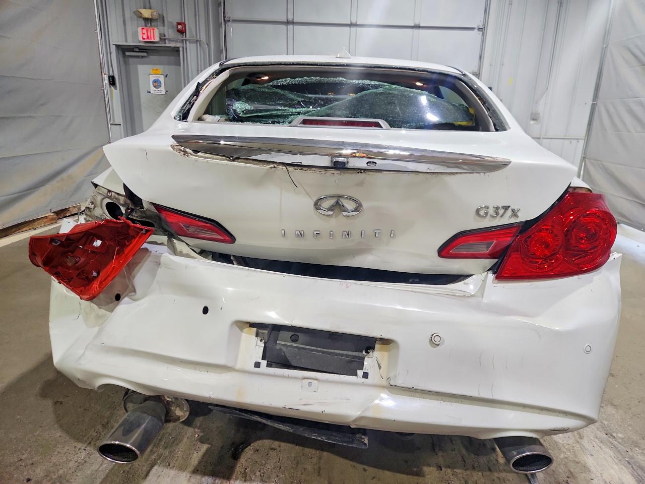2013 Infiniti G37 Sedan X White vin: JN1CV6AR2DM351797
