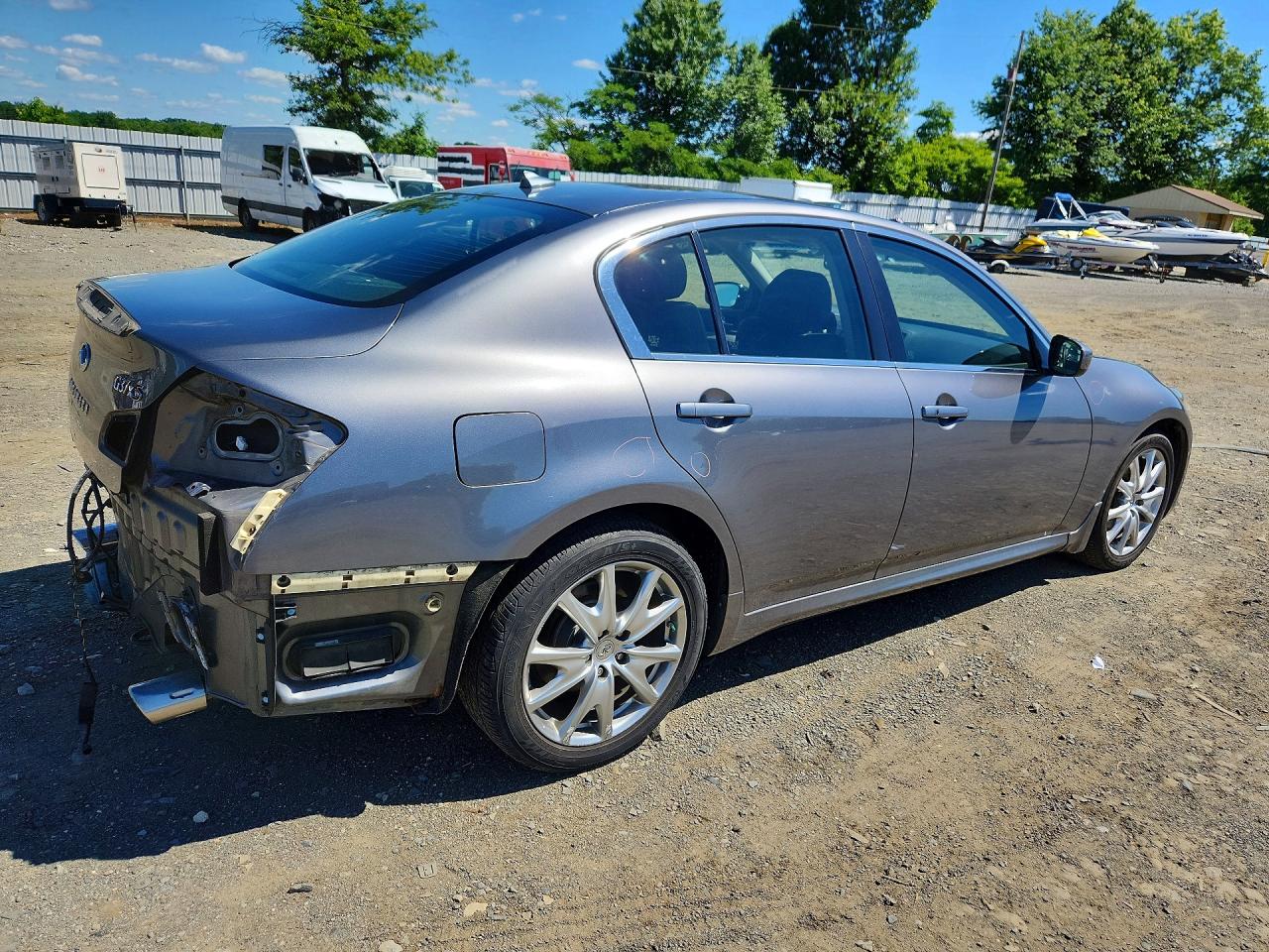 2013 Infiniti G37 Sedan X Gray vin: JN1CV6AR2DM352092