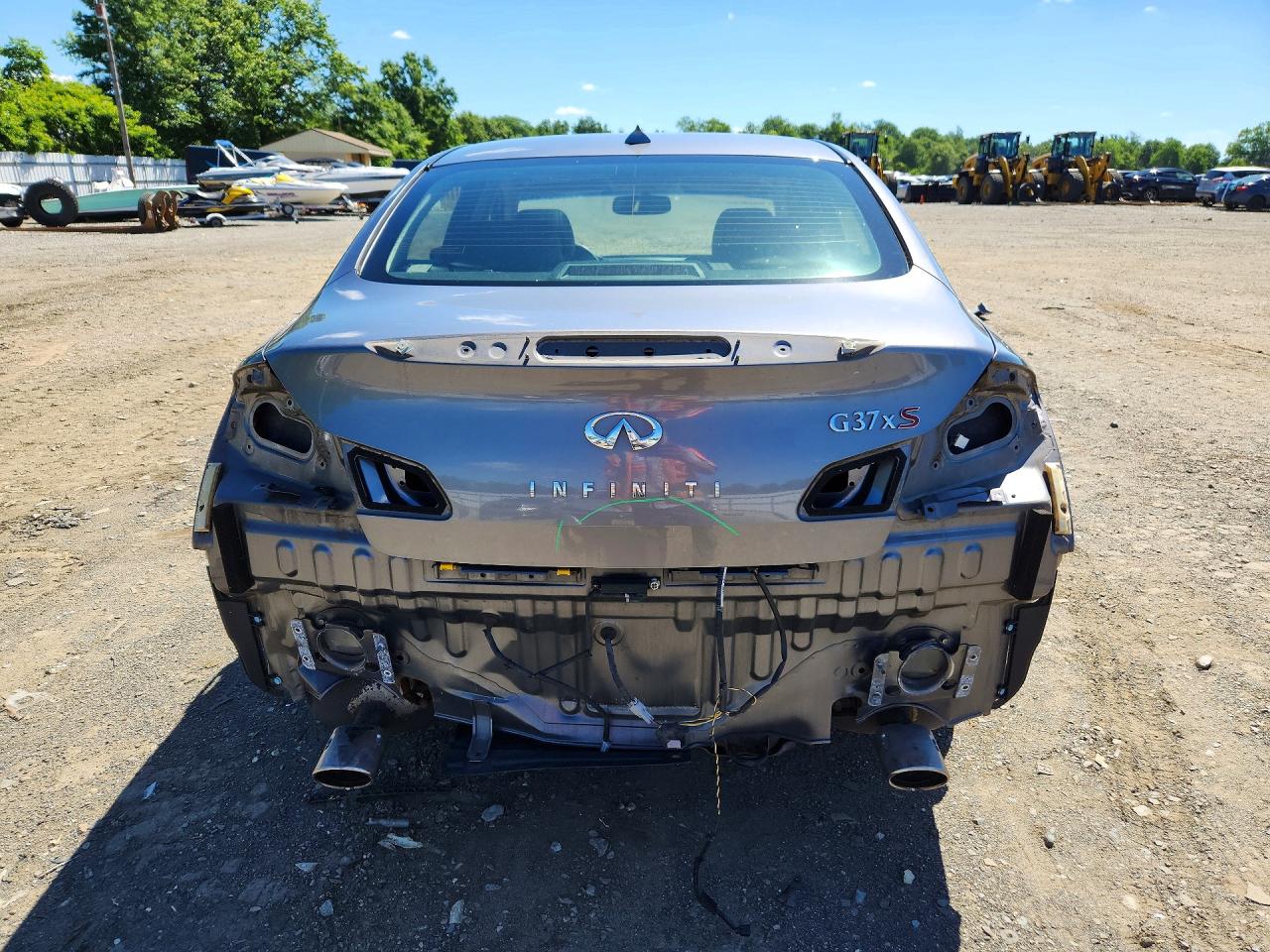 2013 Infiniti G37 Sedan X Gray vin: JN1CV6AR2DM352092