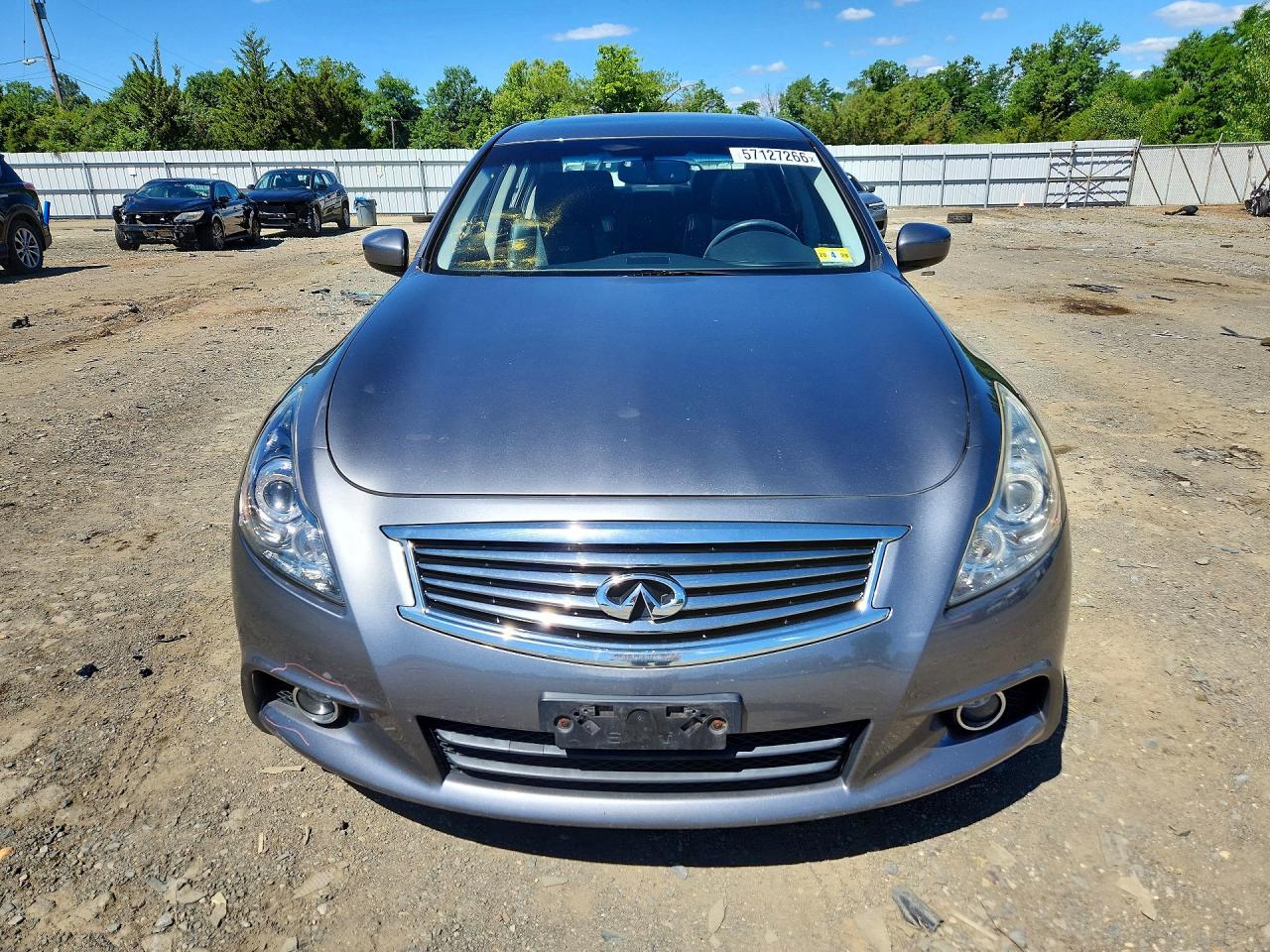 2013 Infiniti G37 Sedan X Gray vin: JN1CV6AR2DM352092