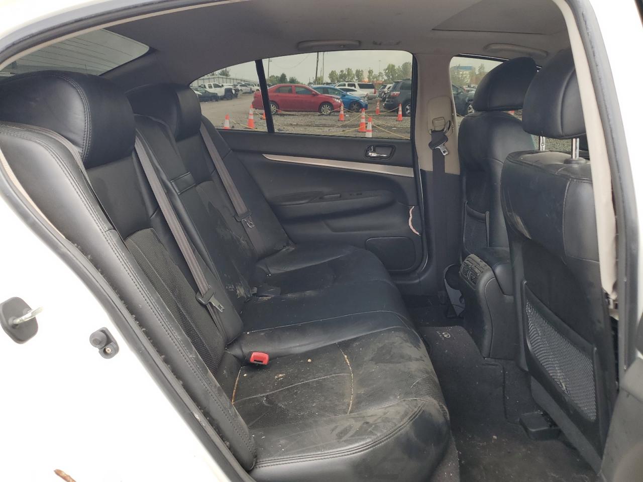 2013 Infiniti G37 Sedan X White vin: JN1CV6AR2DM356580
