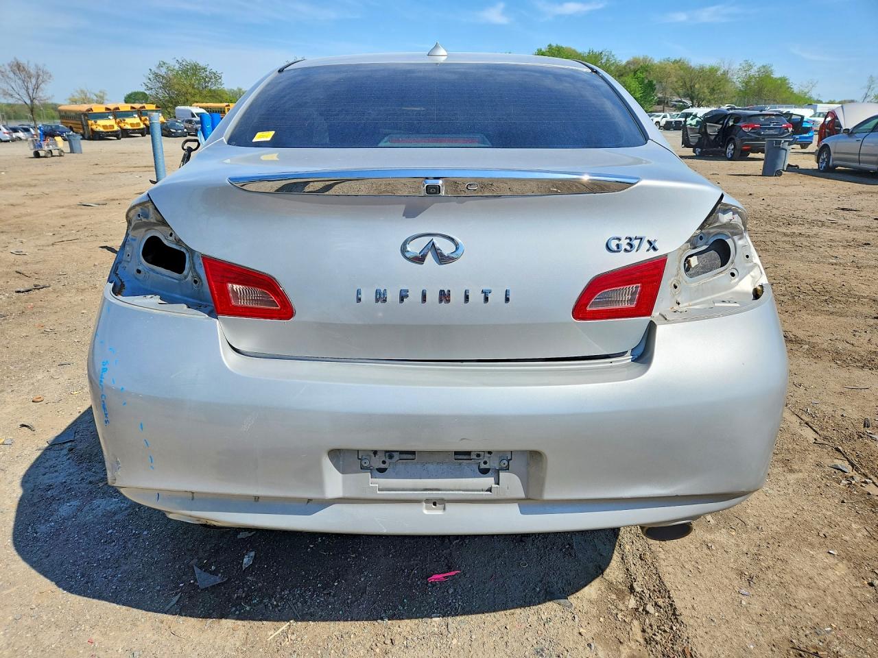 2013 Infiniti G37 Sedan X Silver vin: JN1CV6AR2DM357048