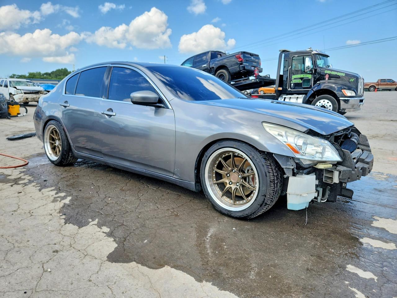 2013 Infiniti G37 Sedan X Gray vin: JN1CV6AR2DM357566