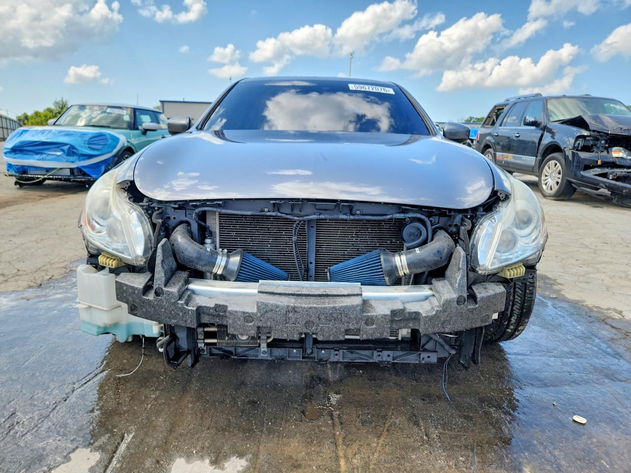 2013 Infiniti G37 Sedan X Gray vin: JN1CV6AR2DM357566