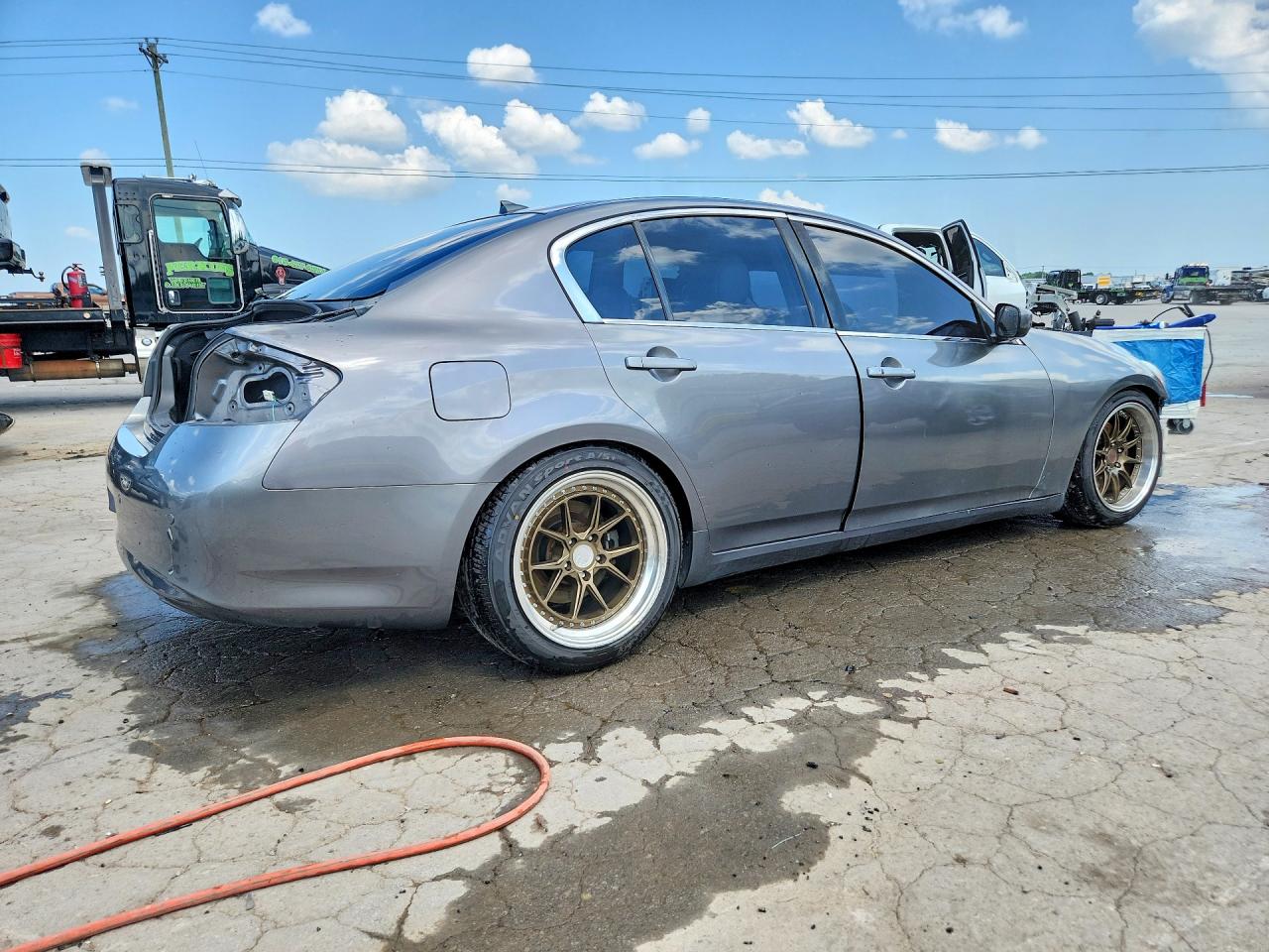 2013 Infiniti G37 Sedan X Gray vin: JN1CV6AR2DM357566