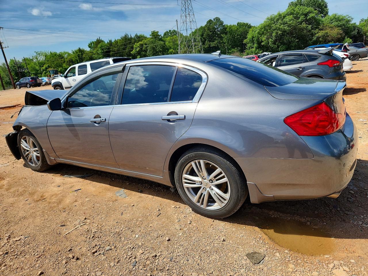 2013 Infiniti G37 Sedan X Gray vin: JN1CV6AR2DM357583