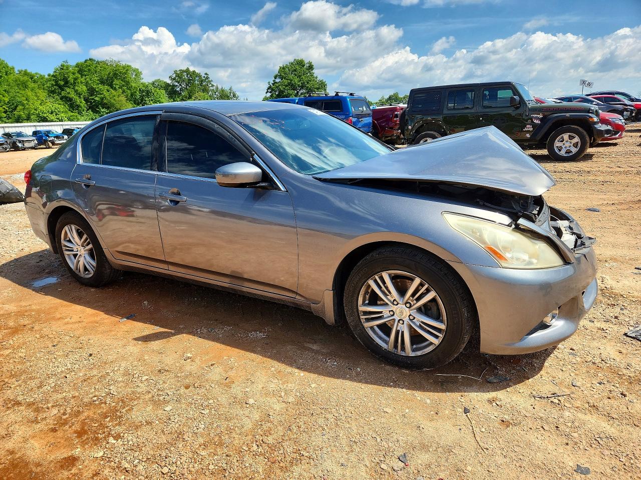 2013 Infiniti G37 Sedan X Gray vin: JN1CV6AR2DM357583