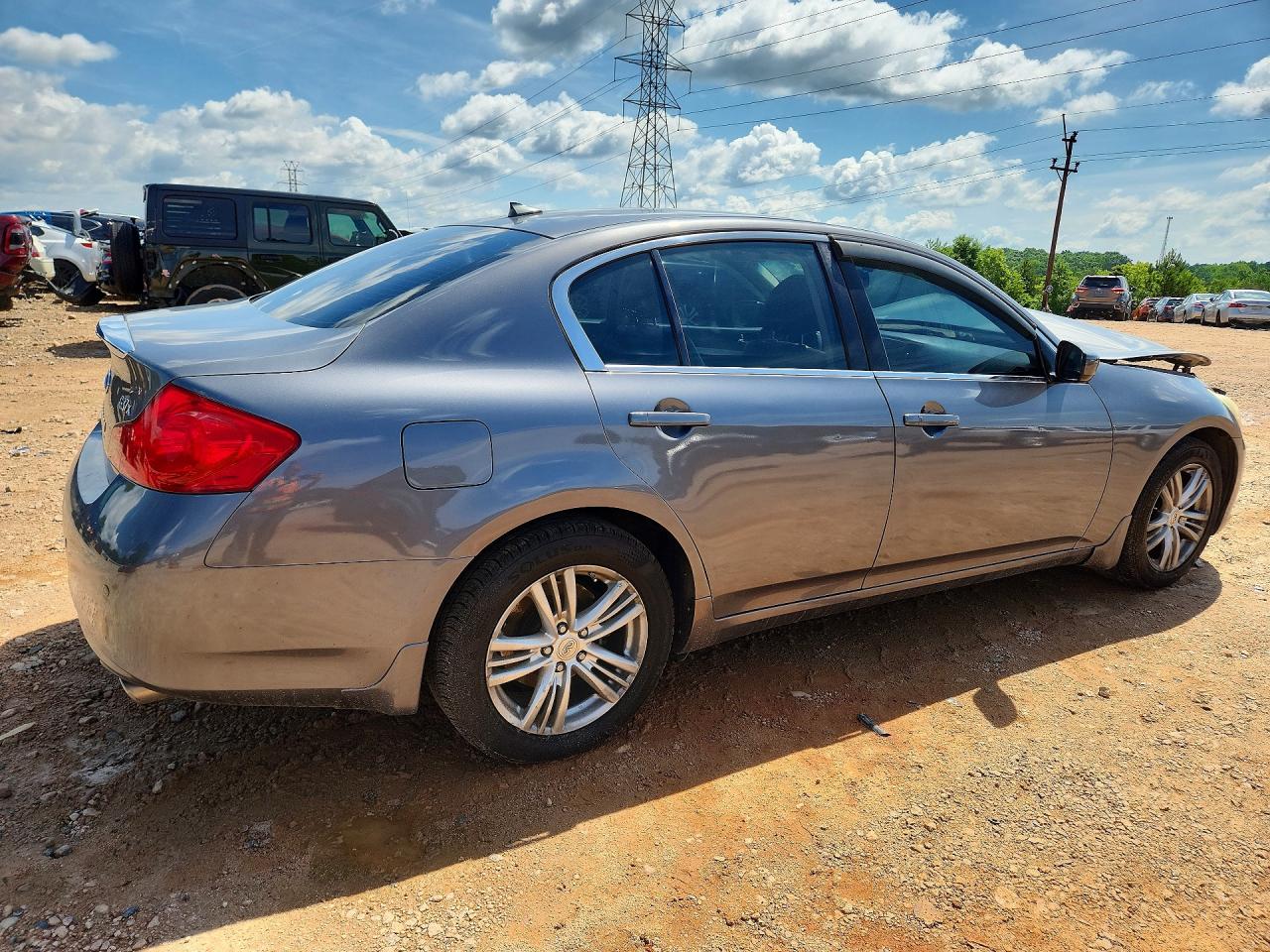 2013 Infiniti G37 Sedan X Gray vin: JN1CV6AR2DM357583