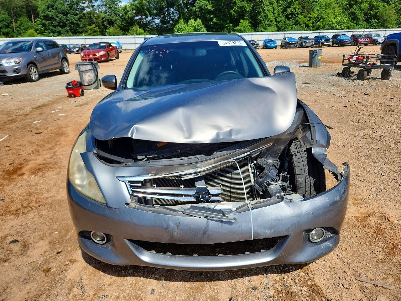 2013 Infiniti G37 Sedan X Gray vin: JN1CV6AR2DM357583