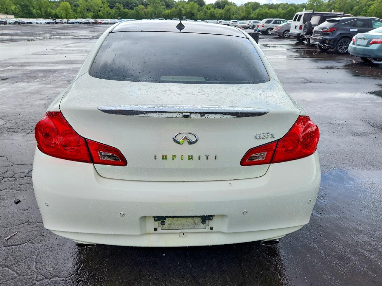 2013 Infiniti G37 Sedan X White vin: JN1CV6AR2DM358328
