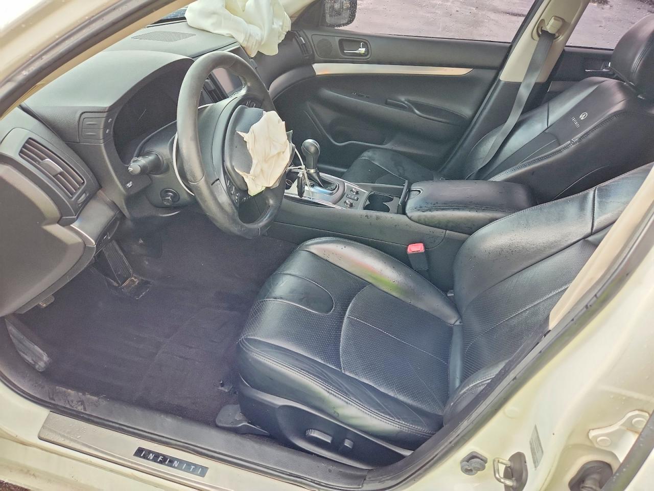 2013 Infiniti G37 Sedan X White vin: JN1CV6AR2DM358328