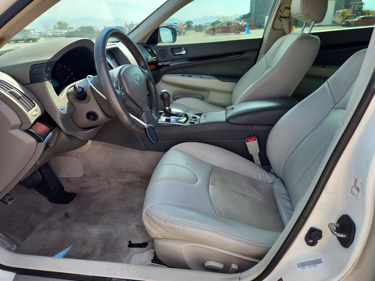 2013 Infiniti G37 Sedan X White vin: JN1CV6AR2DM750726