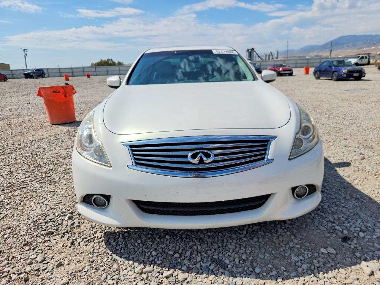 2013 Infiniti G37 Sedan X White vin: JN1CV6AR2DM750726