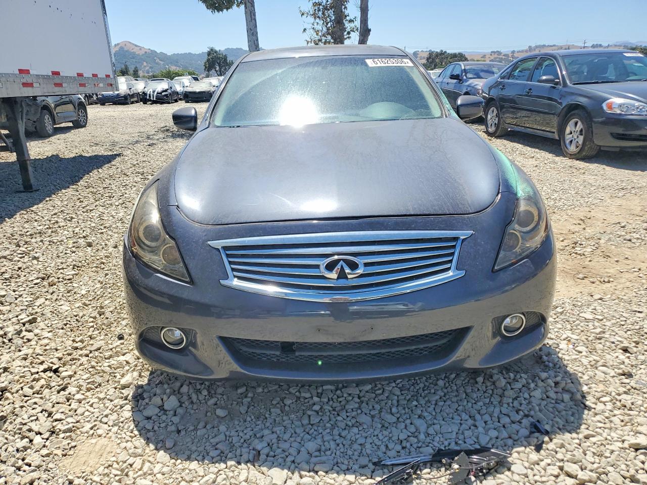 2013 Infiniti G37 Sedan X Gray vin: JN1CV6AR2DM752461